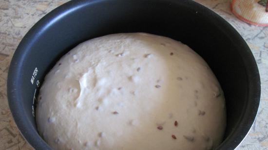 Pane lievitato con semolino e latticello