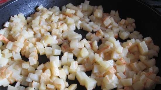 Pimiento relleno de patatas