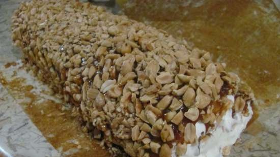 Honey roll na may caramel at peanuts (master class)