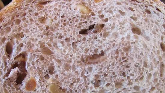 Pane pera con farina di grano saraceno