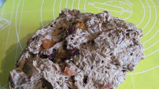 Bread Swedish with seeds and dried fruits