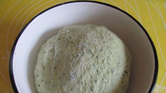 Lemon Sour Spinach Bread