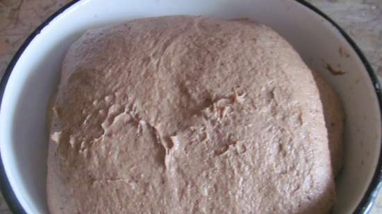 Sourdough wheat-rye bread with malt and anise