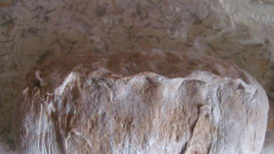 Sourdough wheat-rye bread with malt and anise