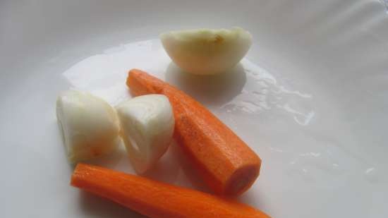 Involtini di pesce in gelatina con bastoncini di granchio