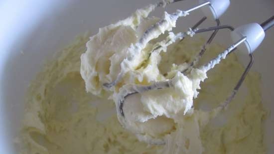 Torta di grano saraceno con crema di ricotta