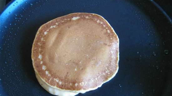 Pannenkoeken met maïsmeel en zoete aardappel