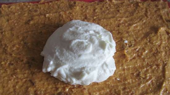 Abrikosrull med cottage cheese