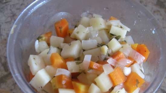 Mashed potato soup in a multicooker DEX-60