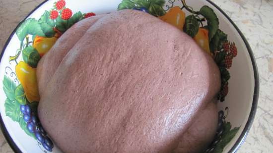 Pan de masa madre con harina de pepitas de uva