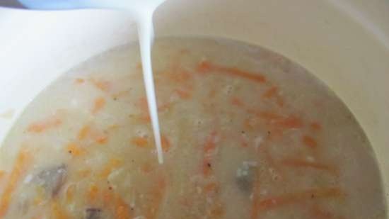 Sopa de setas de Transcarpacia