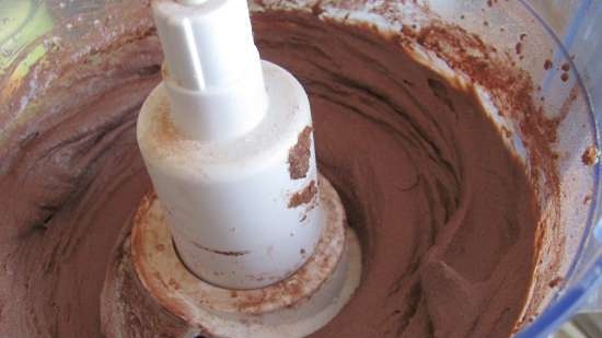 Dessert con cioccolato al tofu (magro)