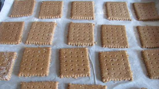 Galletas de centeno con salvado y café magro (horno Rommelsbacher BG 1650)