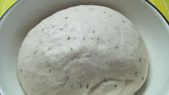 Wheat bread with dill seed (master class)