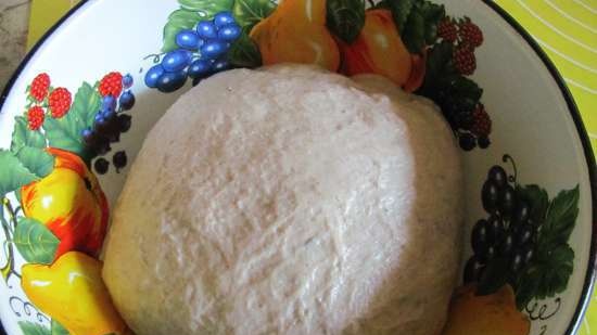 Bread with lavender and buckwheat honey