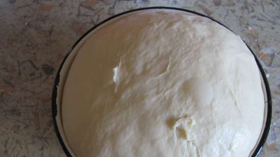 Dessert bread with cinnamon and raisins