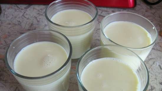 Panna cotta s rebarborou