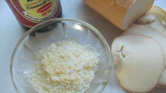 Cazuela de verduras con queso ahumado