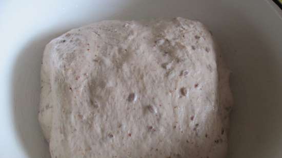 Flaxseed fruit yeast bread