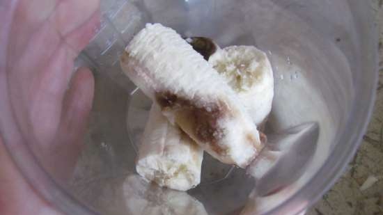 Galletas de plátano con chocolate y malvaviscos