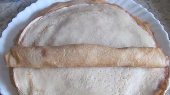 Panellets de mató flamenc (Langolo turos palacsinta)