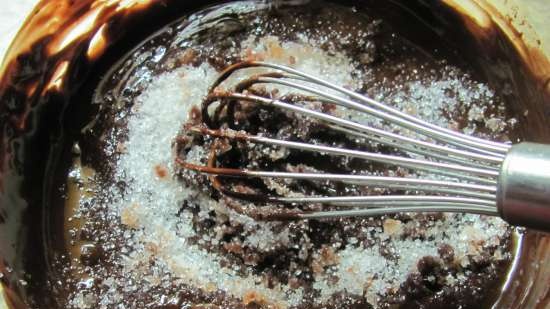 Brownie con naranja