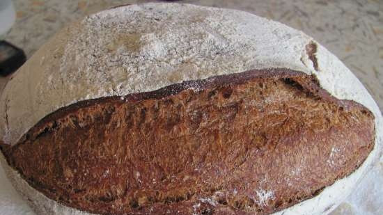 Pane al malto con birra scura