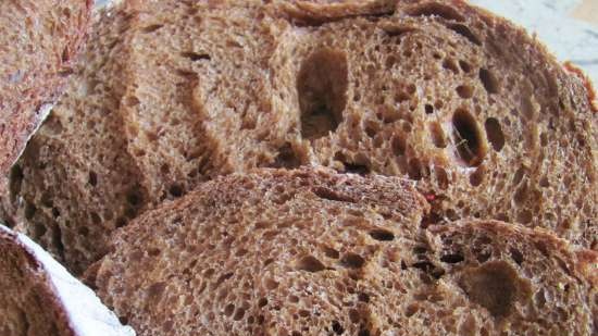 Pane al malto con birra scura