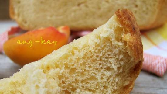 Fruit Yeast Bread na may Apricot Puree