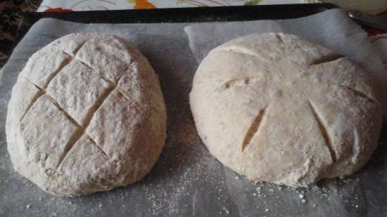 Pane di grano a base di Jefferey Hamelman