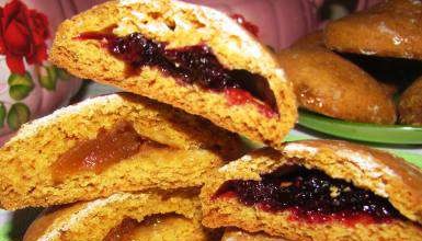 Galletas de jengibre con azúcar quemada