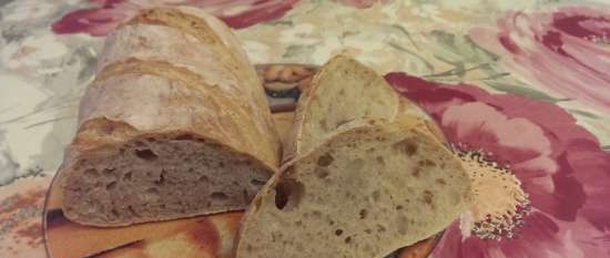 Pane artigianale senza impastare