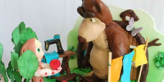 Torte basate sul cartone animato Masha e Orso