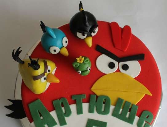 Angry Birds Cakes