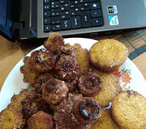 Muffin all'arancia, magro