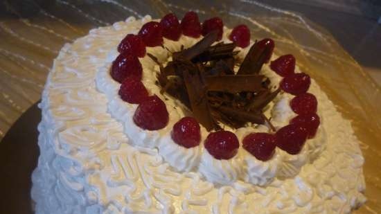 Torta di mandorle bianche