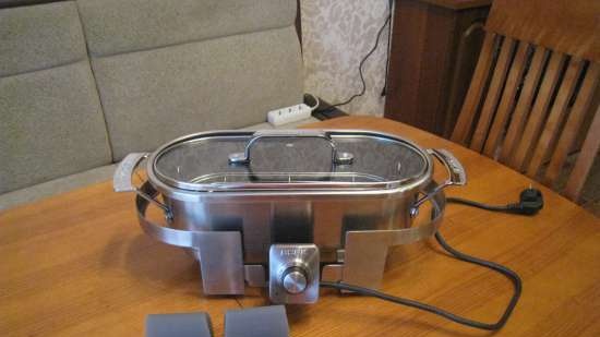 Electric frying pan