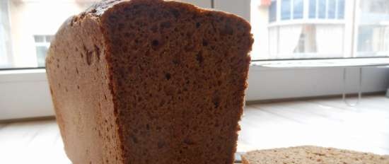 Sourdough rye-wheat bread