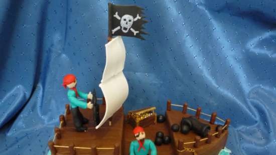 Ships and sea (cakes)