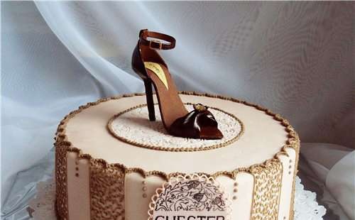 Cakes with shoes