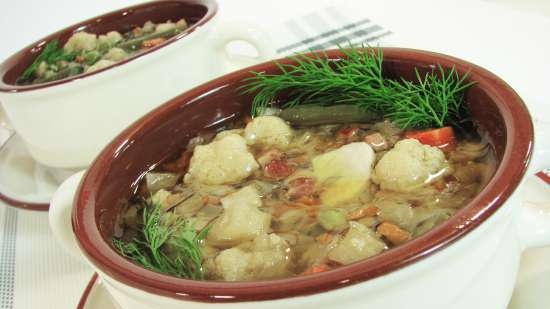 Frankfurt vegetable soup