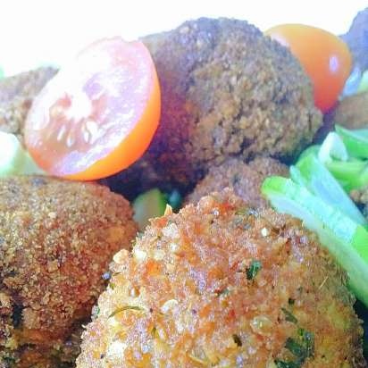 Falafel piatto magro e vegetariano