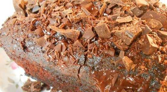 Nigel Lawson's Chocolate Quarter Cupcake