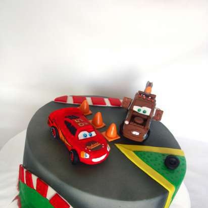 Cakes based on the cartoon Cars