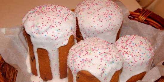 Kulich con Myasoedovskaya al forno (master class)