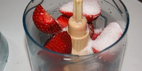 Postre Bisque de Fresas