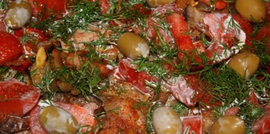 Carne alla greca