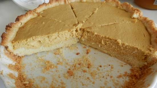 Torta di zucca e ricotta