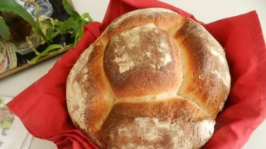 Pane rustico francese Pain de Campagne