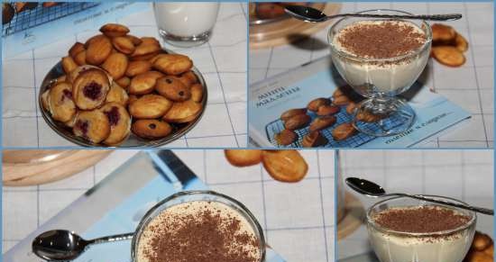 Mini Madeleine Tiramisu Dessert & Madeleine Recipe (Basic)